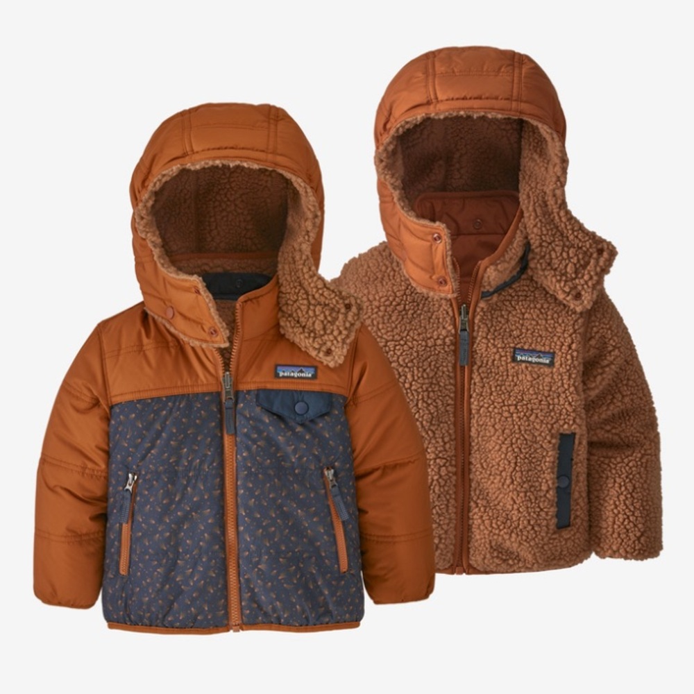 Patagonia Baby Reversible Tribbles Hoody Coat 3T